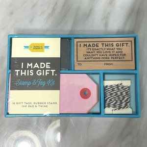 New Stamp and Tag Gift set for homemade items